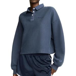 imageChampion Womens Time Capsule Riley Rugby ShirtDeep Navy