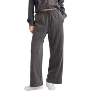 imageChampion Womens Vintage Wash WideLeg Pants 31quot C LogoNine Iron