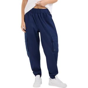 imageChampion Womens Woven Cargo Pants C Logo 29quotSailaway Navy