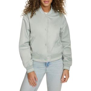 imageChampion womens Cropped Varsity Bomber JacketSage