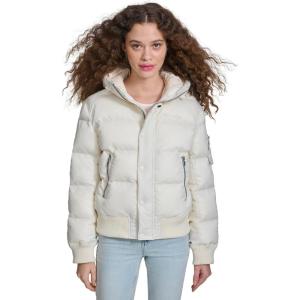 imageChampion womens Quilted Snorkel Puffer Jacket With HoodMarshmallow