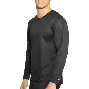 imageDuofold Mens Mid Weight Varitherm Crew Neck Thermal ShirtBlack