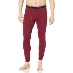 imageDuofold Mens Mid Weight Wicking Thermal PantBordeaux Red