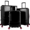 imageChampion 3Piece Luggage Set  21 25 29 Hardshell Suitcases with 8 Spinner Wheels  Expandable CarryOn ampamp Checked Luggage  Durable ABS Material  Airline Approved  With TSA Lock  TawnyBlack
