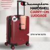 imageChampion 3Piece Luggage Set  21 25 29 Hardshell Suitcases with 8 Spinner Wheels  Expandable CarryOn ampamp Checked Luggage  Durable ABS Material  Airline Approved  With TSA Lock  TawnyTawny