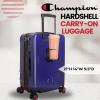 imageChampion 3Piece Luggage Set  21 25 29 Hardshell Suitcases with 8 Spinner Wheels  Expandable CarryOn ampamp Checked Luggage  Durable ABS Material  Airline Approved  With TSA Lock  TawnyAstral