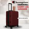 imageChampion 3Piece Luggage Set  21 25 29 Hardshell Suitcases with 8 Spinner Wheels  Expandable CarryOn ampamp Checked Luggage  Durable ABS Material  Travel Bags for Men ampamp Women  Mandarin RedTawny Port