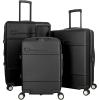 imageChampion 3Piece Luggage Set  21 25 29 Hardshell Suitcases with 8 Spinner Wheels  Expandable CarryOn ampamp Checked Luggage  Durable ABS Material  Travel Bags  Airline Approved  ChiveTrue Black