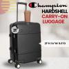 imageChampion 3Piece Luggage Set  21 25 29 Hardshell Suitcases with 8 Spinner Wheels  Expandable CarryOn ampamp Checked Luggage  Durable ABS Material  Travel Bags  Airline Approved  ChiveTrue Black