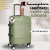 imageChampion 3Piece Luggage Set  21 25 29 Hardshell Suitcases with 8 Spinner Wheels  Expandable CarryOn ampamp Checked Luggage  Durable ABS Material  Travel Bags  Airline Approved  ChiveChive