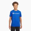 imageChampion Boys Boys Tee Shirt Short Sleeve Logo TShirt for KidsCrash Blue
