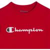 imageChampion Boys Boys Tee Shirt Short Sleeve Logo TShirt for KidsSignature Red
