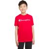 imageChampion Boys Boys Tee Shirt Short Sleeve Logo TShirt for KidsSignature Red