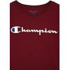 imageChampion Boys Boys Tee Shirt Short Sleeve Logo TShirt for KidsWine