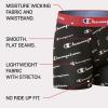 imageChampion Boys Everyday Active Lightweight Stretch Boxer Briefs  4 PackBlueRedScripts