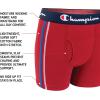 imageChampion Boys Everyday Cotton Stretch Briefs 4 PackGreyRedNavy