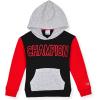 imageChampion Boys Hoodie and Jogger Set for Kids 2 Piece Athletic Sweatsuit SetsBlackredgray