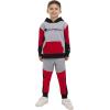 imageChampion Boys Jogger Set Fleece Hoodie and Sweatpants TracksuitGray