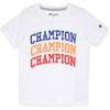 imageChampion Boys Shorts Sets 2 Piece Tee Shirt and Athletic Shorts for KidsBright Whitegrey Heather