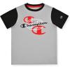 imageChampion Boys Shorts Sets 2 Piece Tee Shirt and Athletic Shorts for KidsGreyblack