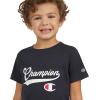 imageChampion Boys Shorts Sets 2 Piece Tee Shirt and Athletic Shorts for KidsSignature Dark Navy