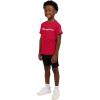 imageChampion Boys Shorts Sets 2 Piece Tee Shirt and Athletic Shorts for KidsSignature Lychee Red