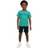 imageChampion Boys Shorts Sets 2 Piece Tee Shirt and Athletic Shorts for KidsSignature Oasis Green