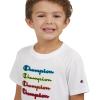 imageChampion Boys Shorts Sets 2 Piece Tee Shirt and Athletic Shorts for KidsSignature White
