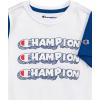 imageChampion Boys Shorts Sets 2 Piece Tee Shirt and Athletic Shorts for KidsSurf Blue