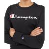 imageChampion Boys Sweatshirt for Kids Pullover Fleece Crewneck SweaterSignature Black
