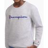 imageChampion Boys Sweatshirt for Kids Pullover Fleece Crewneck SweaterSignature Gray
