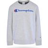 imageChampion Boys Sweatshirt for Kids Pullover Fleece Crewneck SweaterSignature Gray