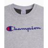 imageChampion Boys Sweatshirt for Kids Pullover Fleece Crewneck SweaterSignature Grey Heather