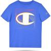 imageChampion Boys Tee Shirts 2 Pack Short Sleeve TShirts for Boys in Sizes 418Saxony Bluewhite Poly
