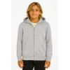 imageChampion Boys Zip Front Fleece Hoodie Sweatshirt for KidsGrey Heather