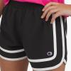 imageChampion Girls Heritage Foldover Mesh Running Basketball Short 275 Inch InseamBlackpastel Lilac