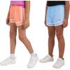 imageChampion Girls Heritage Foldover Mesh Running Basketball Short 275 Inch InseamMulti Pap