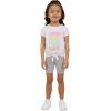 imageChampion Girls Shorts Sets 2 Piece Short Set for Girls Active ClothingSignture Bright White
