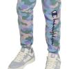 imageChampion Girls Sweatpants for Kids Fleece Girls Jogger Pants Girls ClothesPlacid Blue