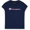 imageChampion Girls Tee Shirt for Kids Short Sleeve TShirt Girls TopsNavy Bluelilac Sachet