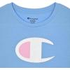 imageChampion Girls Tee Shirt for Kids Short Sleeve TShirt Girls TopsPlacid Blue Logo