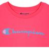 imageChampion Girls Tee Shirt for Kids Short Sleeve TShirt Girls TopsSignature Hot Pink