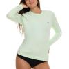 imageChampion Rash Guard for Women Womens Rash Guard Long Sleeve Shirts Rashguard Swim Shirt Women UPF 50 SPF ampamp UV ProtectionLime