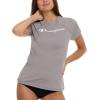 imageChampion Rash Guard for Women Womens Rash Guard Short Sleeve Shirts Rashguard Swim Shirt Women UPF 50 SPF ampamp UV ProtectionGrey