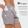 imageChampion Swim Board Shorts for Women 57 Swim Shorts Women with Pockets for Beach Pool SummerGrey