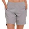 imageChampion Swim Board Shorts for Women 57 Swim Shorts Women with Pockets for Beach Pool SummerGrey