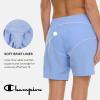 imageChampion Swim Board Shorts for Women 57 Swim Shorts Women with Pockets for Beach Pool SummerLight Blue