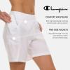 imageChampion Swim Board Shorts for Women 57 Swim Shorts Women with Pockets for Beach Pool SummerWhite