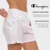 imageChampion Swim Board Shorts for Women 57 Swim Shorts Women with Pockets for Beach Pool SummerWhite