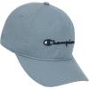 imageChampion Womens Script Embroidery Washed Cotton Twill Adjustable Baseball CapCloudy Blue